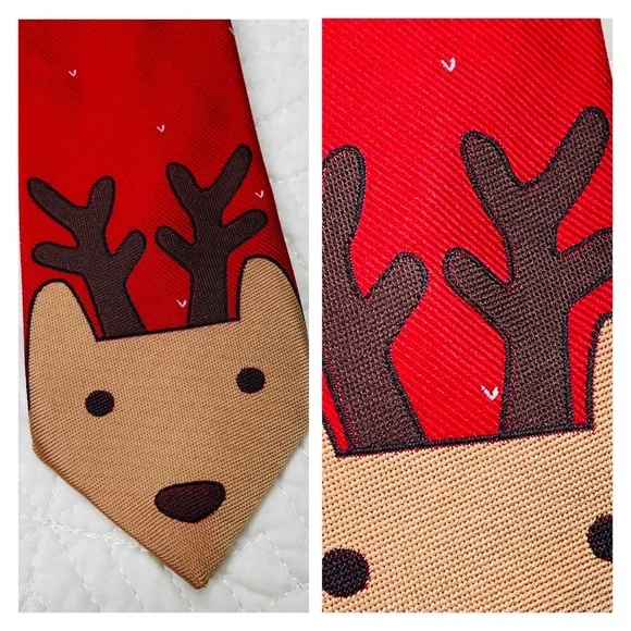 Gymboree - Christmas Holiday Reindeer Neck Tie - Picture 5 of 8